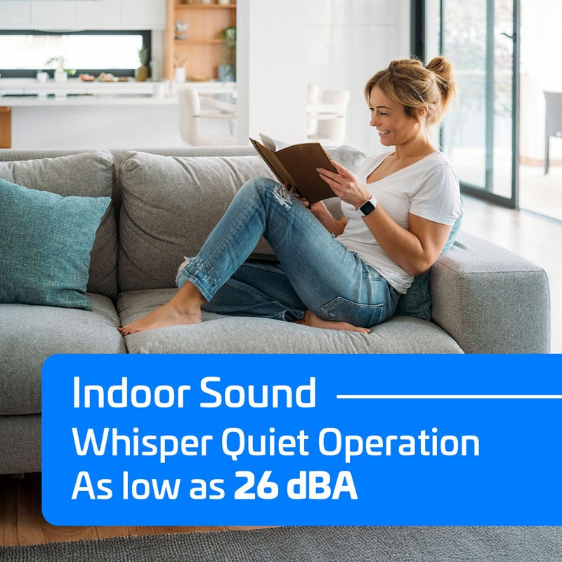ACIQ 3-Zone Ducted Mini Split AC & Heat Pump 55000 BTU (9K+12K+24K), Slim Duct Units, 230V