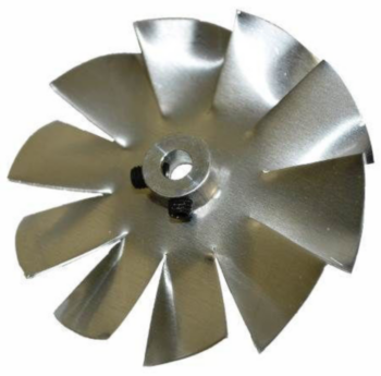 Fan Blade, Vent, 4 in Dia
