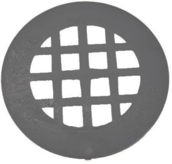 Insert, Mesh, 2 in WD, PVC