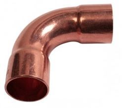 ACIQ 3/4" Long Sweep 90 Degree Copper Fitting Elbow