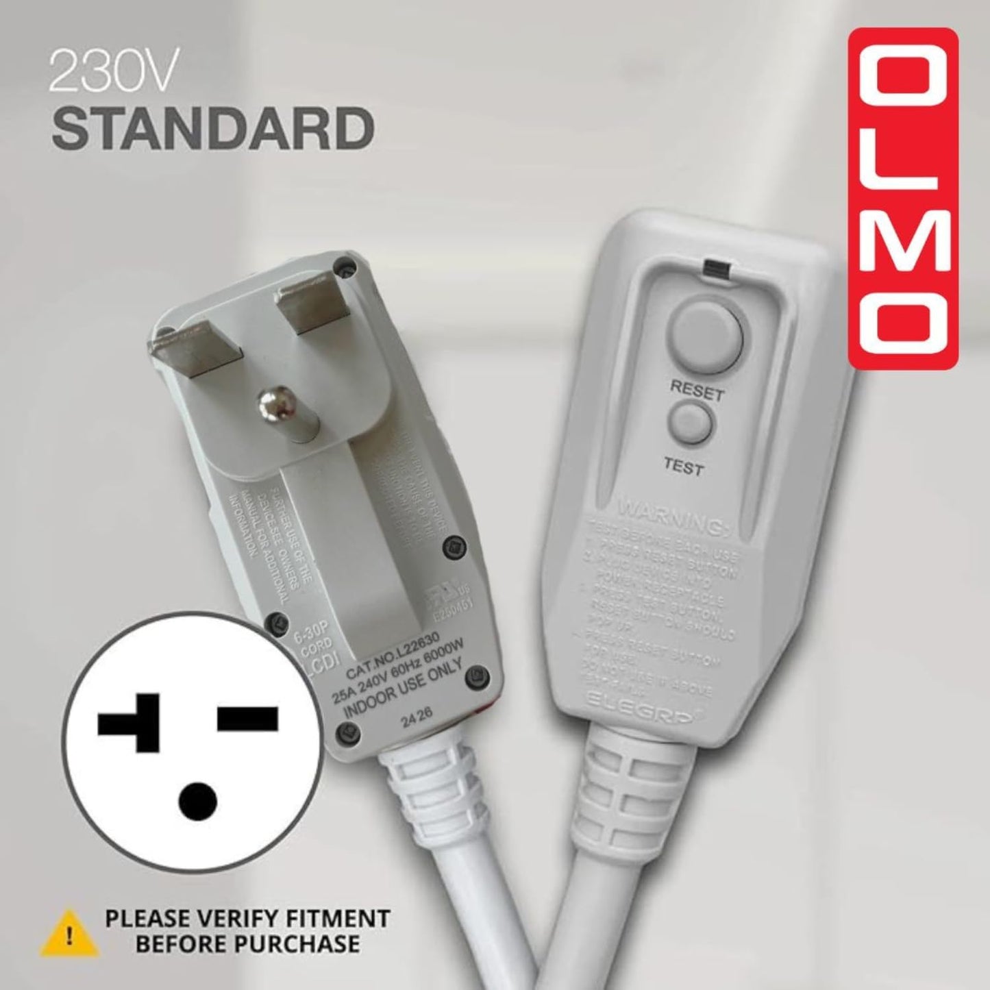 OLMO 12,000 BTU Smart PTAC Heating & Cooling AC Unit – 230V Through-Wall with Remote