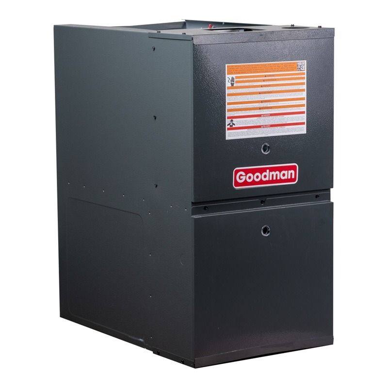 Goodman 3.5 Ton 13.4 SEER2 80% AFUE 100,000 BTU Gas Furnace and R32 Air Conditioner System - Downflow/Horizontal