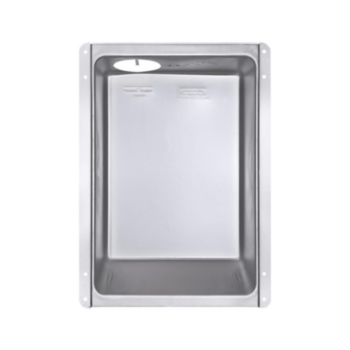 Duct Box, Metal Upward Exhaust Dryer, 12.5 in WD, 21 in LG