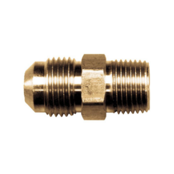 Adapter, 1/2 in x 1/2 in, Brass