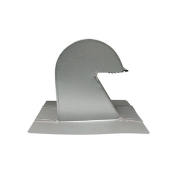 Roof Vent, Tall Profile, Galv Steel, 26 gauge THK, 4 in