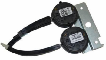 Pressure Switch, 2-Stage, Air, 0.81 in wc, SPST