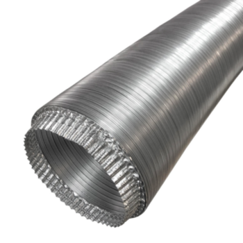 Air Duct Stretchfit 5"X 96" Aluminum