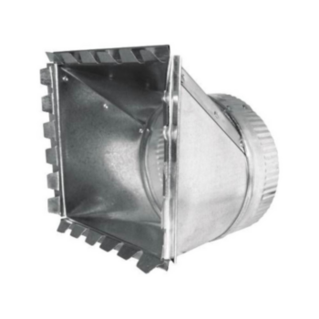 Duct Collar, Side Round Takeoff, 5 in WD, ASTM A653