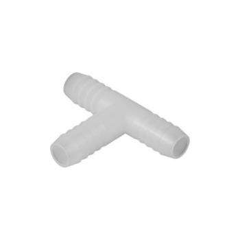 Hose Tee, 0.5 in, Barb, Nylon