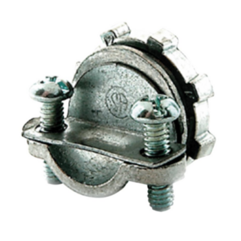 Cable Connector, Metallic, Romex, 0.75 in, Die Cast Zinc