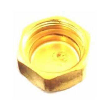 Valve Cap, Base Suction, 0.75 in, Brass