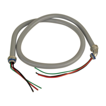 Conduit Whip, Metallic Liquid-Tight Flexible, 0.75 in, 8 AWG