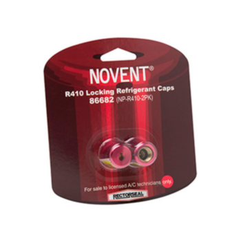 Pipe Cap, Universal Refrigerant Locking, 0.25 in, FNPT, Pink
