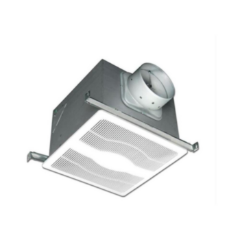 Exhaust Fan, 6 in, 150 cfm, 845 rpm, Meets ENERGY STAR
