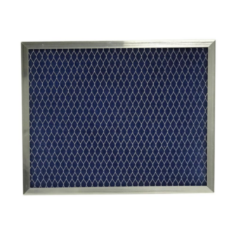 Filter, Permanent Washable, 1 in WD, 23 in LG, 20 in HT