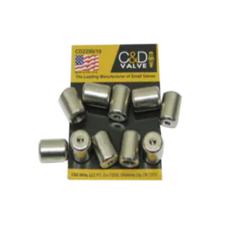 Locking Cap, Refrigerant Safety, Male Flare, Brass