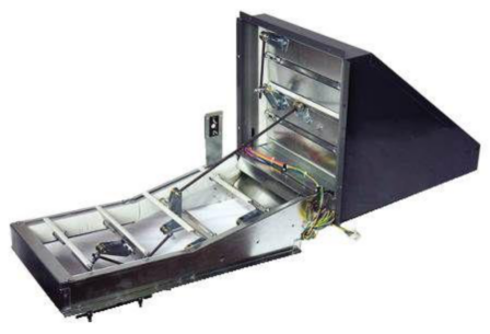 Chassis Economizer, Gas, Downflow Jade, Large, Large