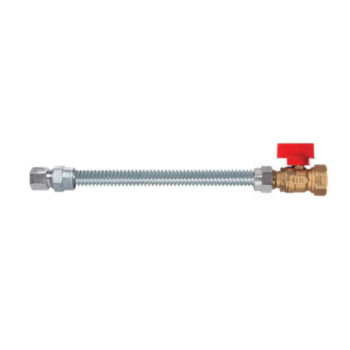 Connector, 1/2 in ID x 5/8 in OD