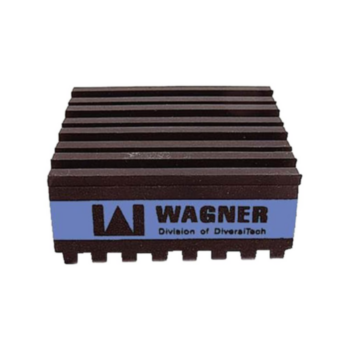 Vibration Pad, Evaporator Anti, 4 in LG, 4 in WD, Black