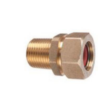 Adapter, 1/2 in x 1/2 in, Brass