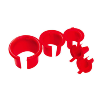Bushing, Anti-Short, 0.3125 in, Red