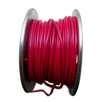 Wire, Thermoplastic, Red, 100 ft LG, 16 gauge THK
