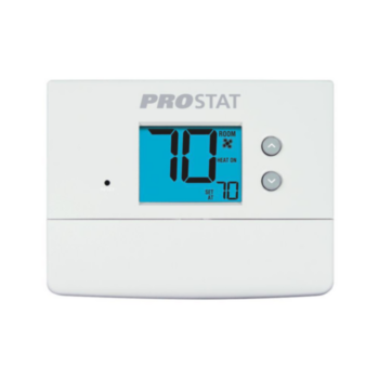 Prostat, Thermostat, Non-Programmable, +/-1 degF, 3 A, Bright Blue