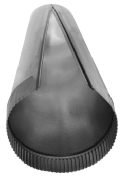 Duct Pipe, Joint Snap Lock, 6 in, 120 in LG, 30 gauge THK