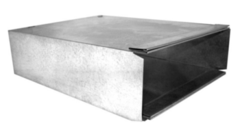 Duct Plenum, Supply, 3 ft LG, R-6
