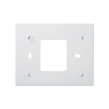 Wall Plate, 6.875 in WD, 5 in HT, 0.18 in THK, White