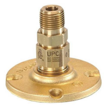 Flange Fitting, 1/2 in, MNPT