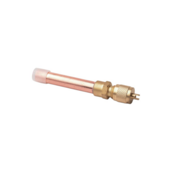 Tube Fitting, Access, Extension, 3/8 in, Copper and Brass