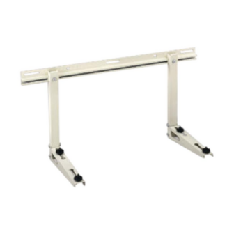 Mounting Bracket, Universal, Wall Condenser, 22 in LG, Steel