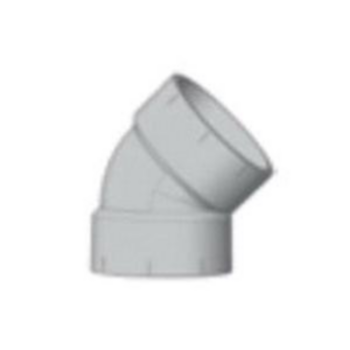 Elbow, 45 deg, 3 in x 3 in, H