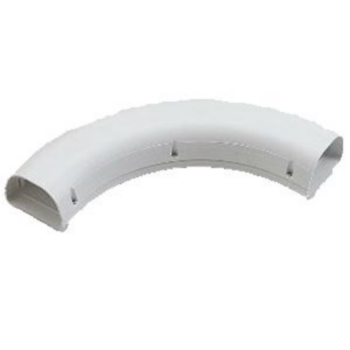 Lineset Cover, Fortress, Elbow, 4.5 in, 8 ft LG, 14 in WD, PVC