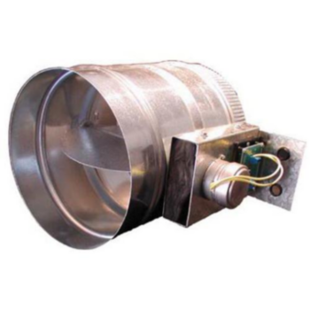 Zoning Damper, Low Pressure, 24 VAC, 0.5 A, 60 Hz, 14 in Dia