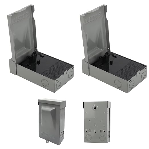 Armbridge 30 AMP Fusible Disconnect Box - Metallic