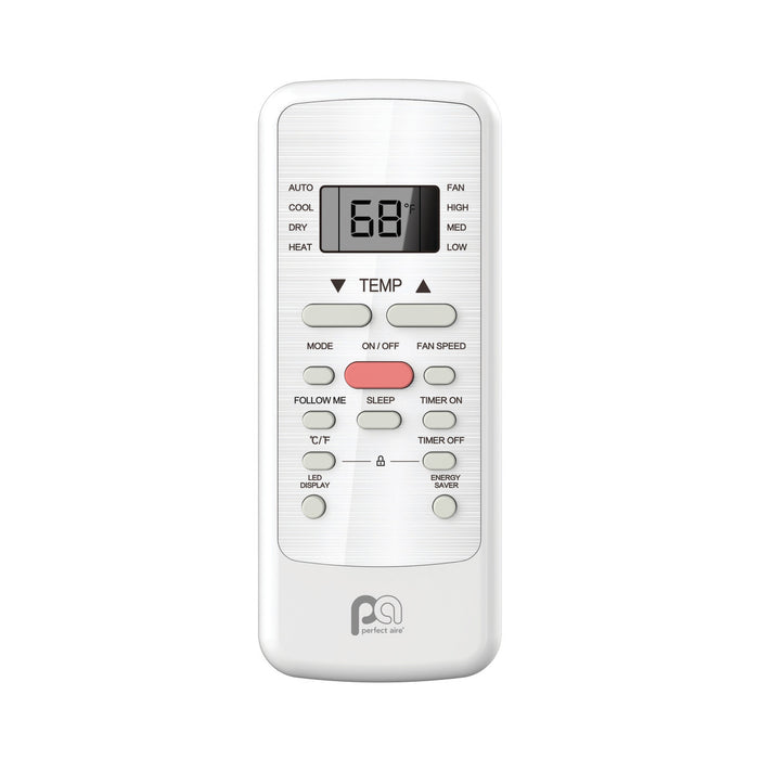 Perfect Aire 18,000 BTU Window Air Conditioner with Electric Heater (R32)