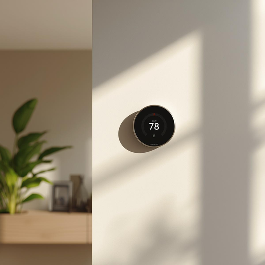 AC Smart Thermostat inside room