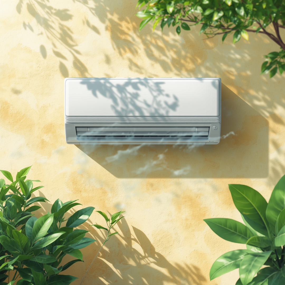 Mini Split AC and Heat System for summer