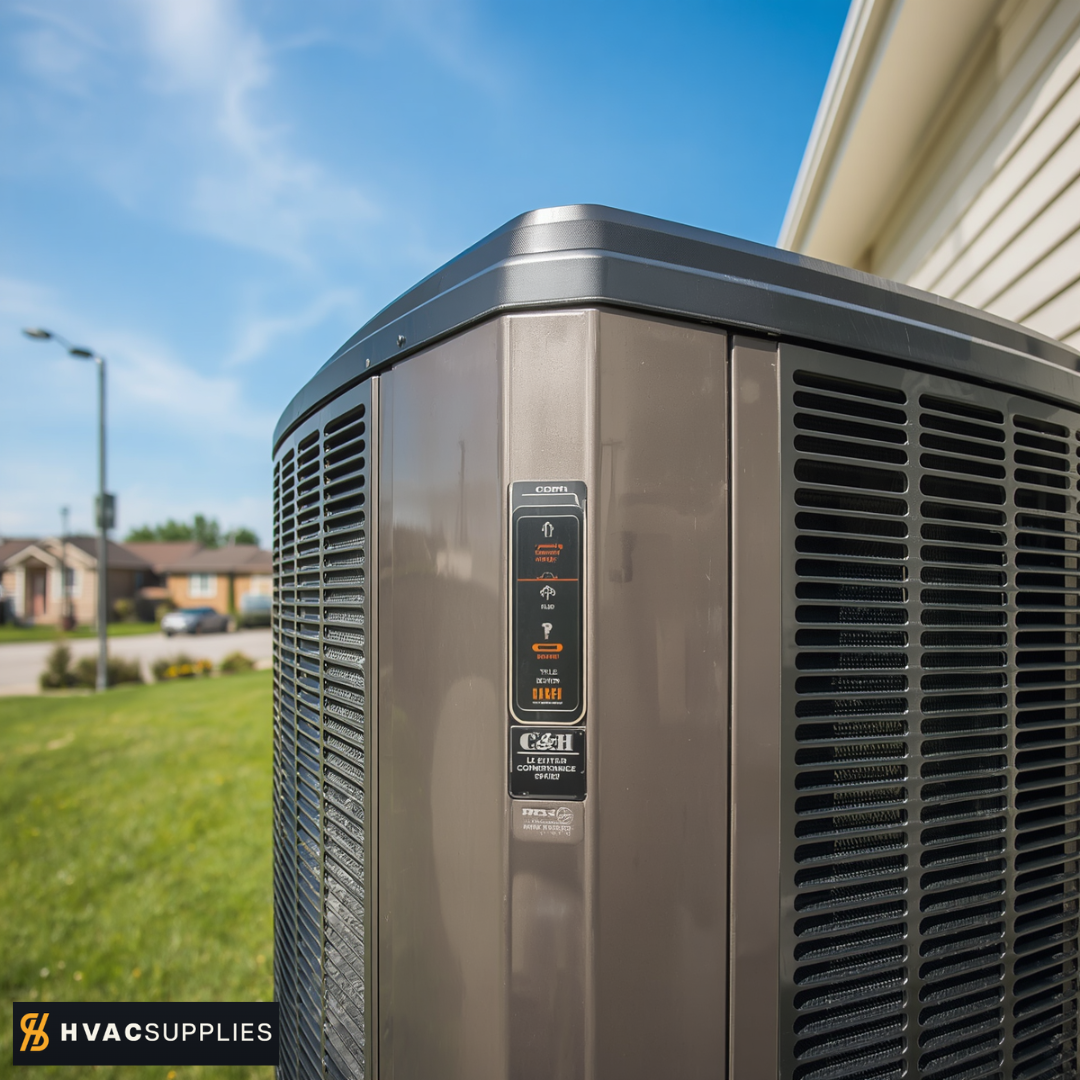 Outdoor AC Condenser Unit Error. Brand should be C&H