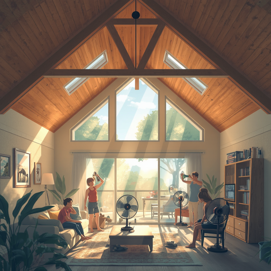 Summer Cooling Issues in Homes with Vaulted Ceilings