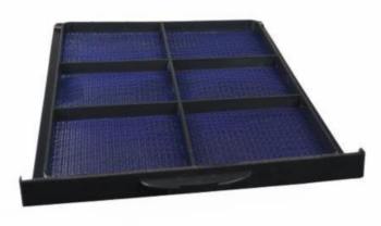 Air Filter, Washable, Cleaner, 15.5 in WD, Plastic