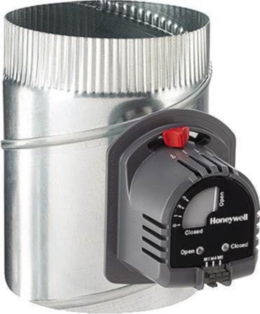 Zoning Damper, Econo, Single Blade, 24 VAC, 6 A, 60 Hz, 8 VA