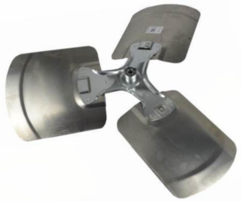 Fan Blade, Counter Clockwise, Alum, 26 in Dia