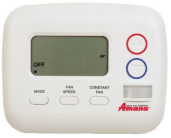 Amana, Thermostat, Digital Wireless PTAC, 2 Heat/2 Cool