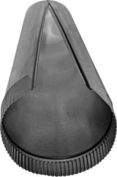 Duct Pipe, Joint Snap Lock, 4 in, 60 in LG, 26 gauge THK