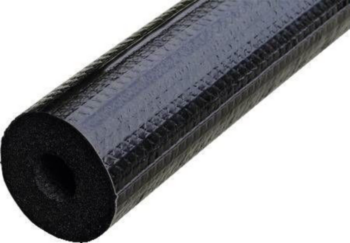 Pipe Insulation, 5/8 in ID, 6 ft LG, 3/4 in THK, Black