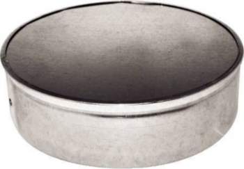 Duct Elbow, Flat Oval, Broadway, Longway, 90 deg, 8 in, 30 Ga