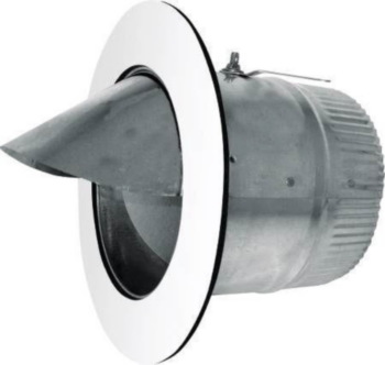 Duct Elbow, Vertical, Shortyway, Rectangular, 90 deg